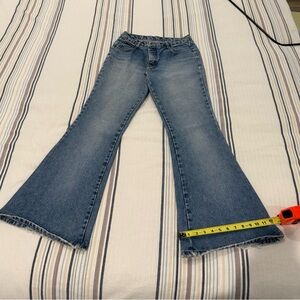 Stylish Blue Flare Women's Jeans